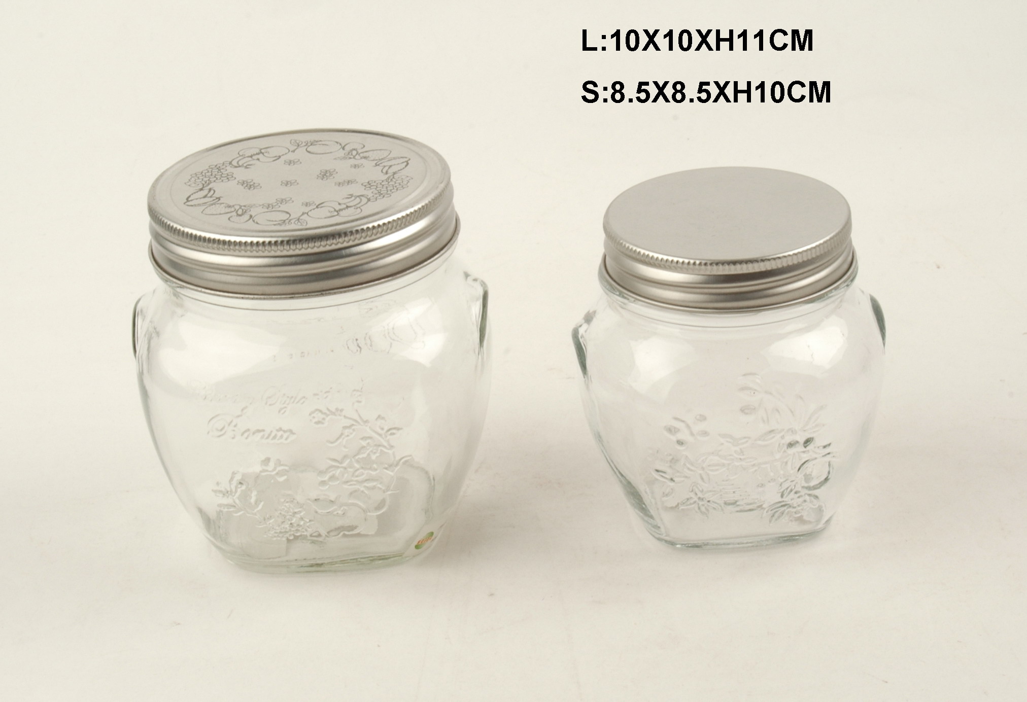 Glass Oricio Jars
