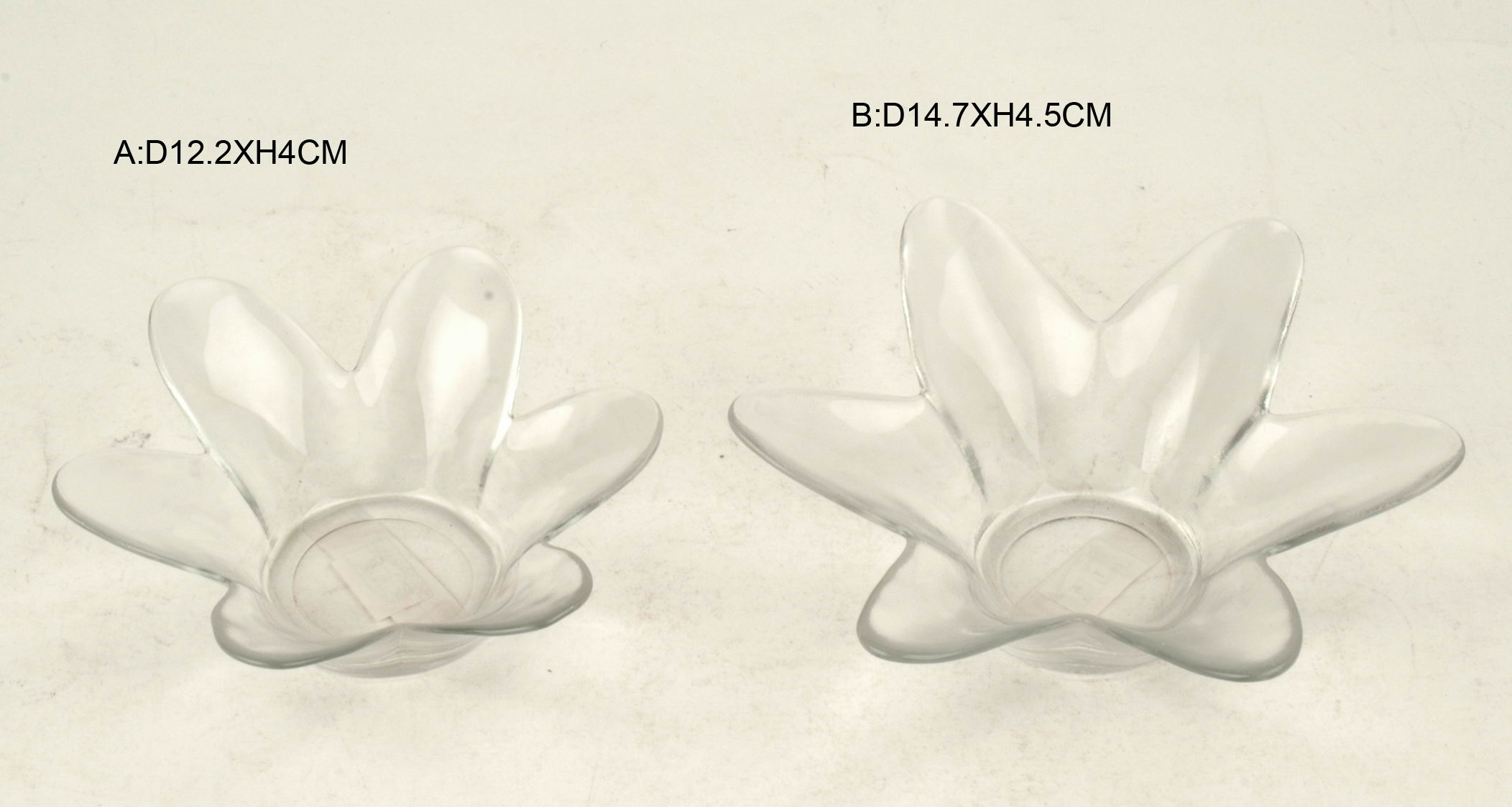 Flower-shaped Candle Holders