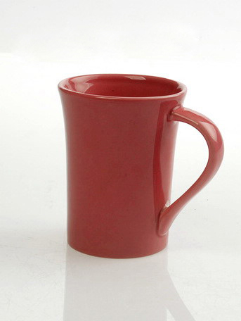 Red Tall Flared Mug