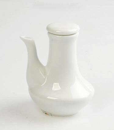White Porcelain Seasoning Pot